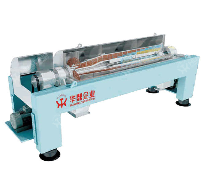 Dekantercentrifuge til osteapplikation