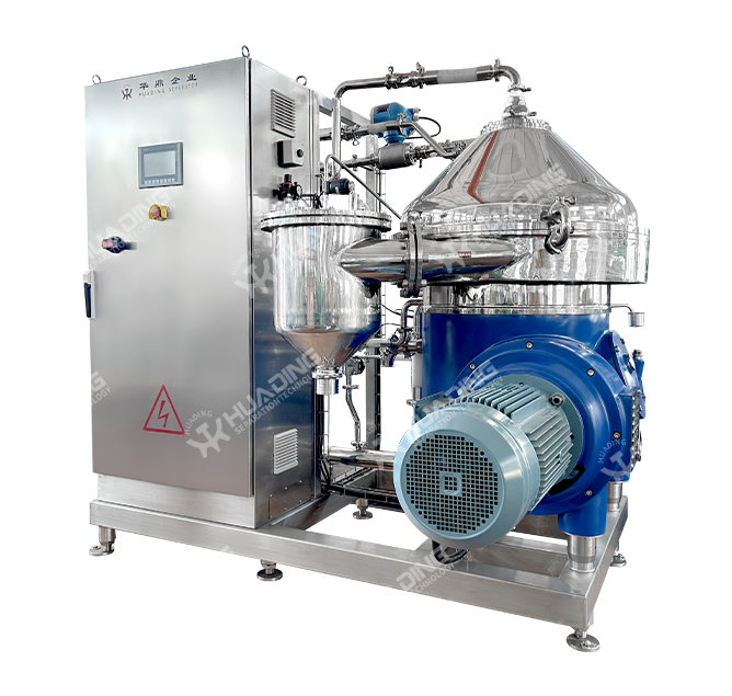 Planteekstraktionsskivecentrifuge